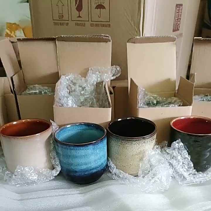 150ml Arabic Coffee Cup Stoneware Water Cups Without Handle Coffee Mug Clay  Tea Cups