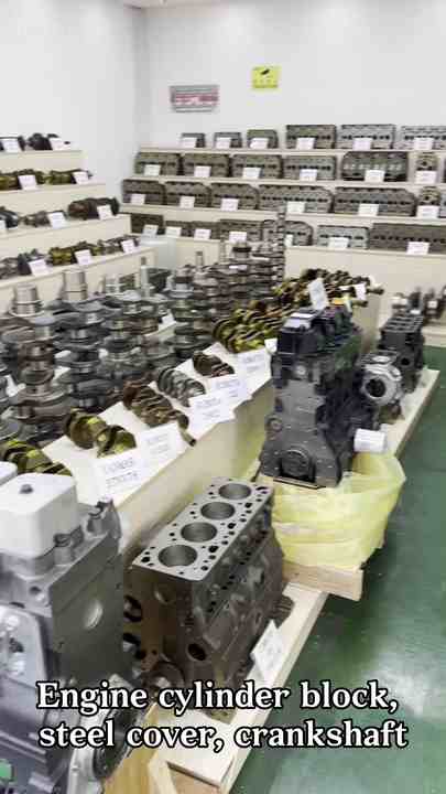 Excavator Isuzu 4HF1 Isuzu NPR66 Engine Cylinder Block 8