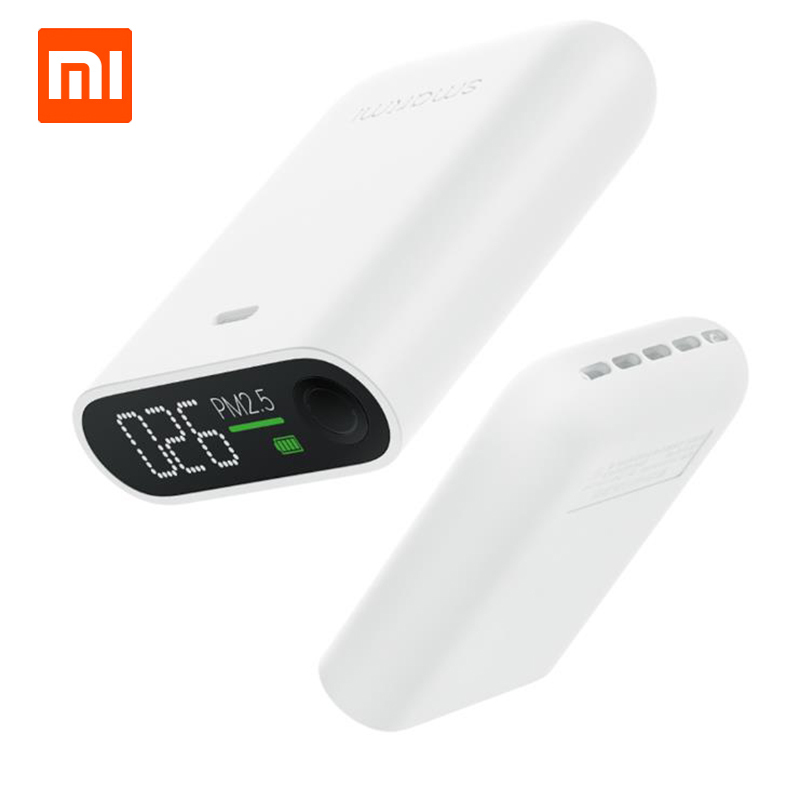 Xiaomi Smartmi PM2.5 Air Detector Real-time Air Quality Tester Three-color Digital Indicator Long Standby For Mijia Smart Home