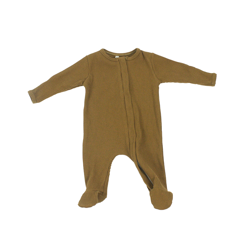 2021 хлопок органический бутик детской одежды пижама на молнии одежда для малышей детская одежда Комбинезоны