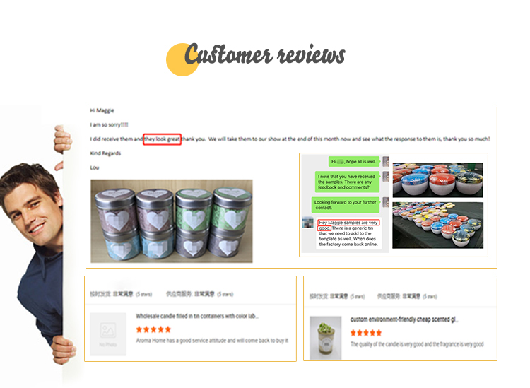 آویزان ضد حشرات قلع سیترونلا سطل شمع پارافین برای مسافرت 2