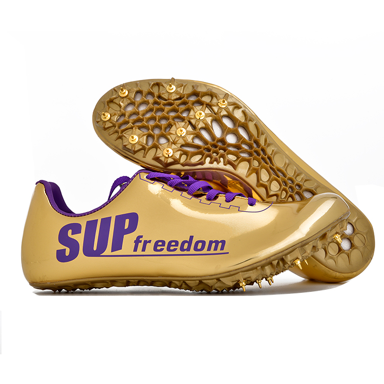 gold track cleats