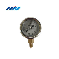 FEIHE brand cng air compressor part piezometer pressure gauge meter