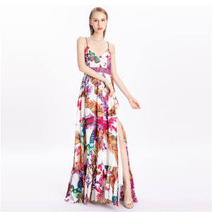 robe longue ba&sh leopard