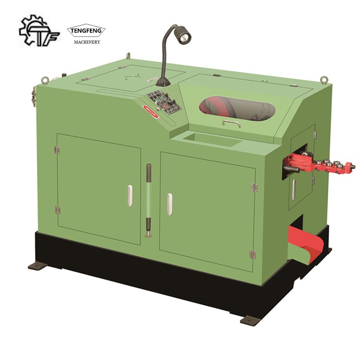 Высокоскоростная машина для холодного заголовка с одной головкой и двумя выдувками для изготовления винтов