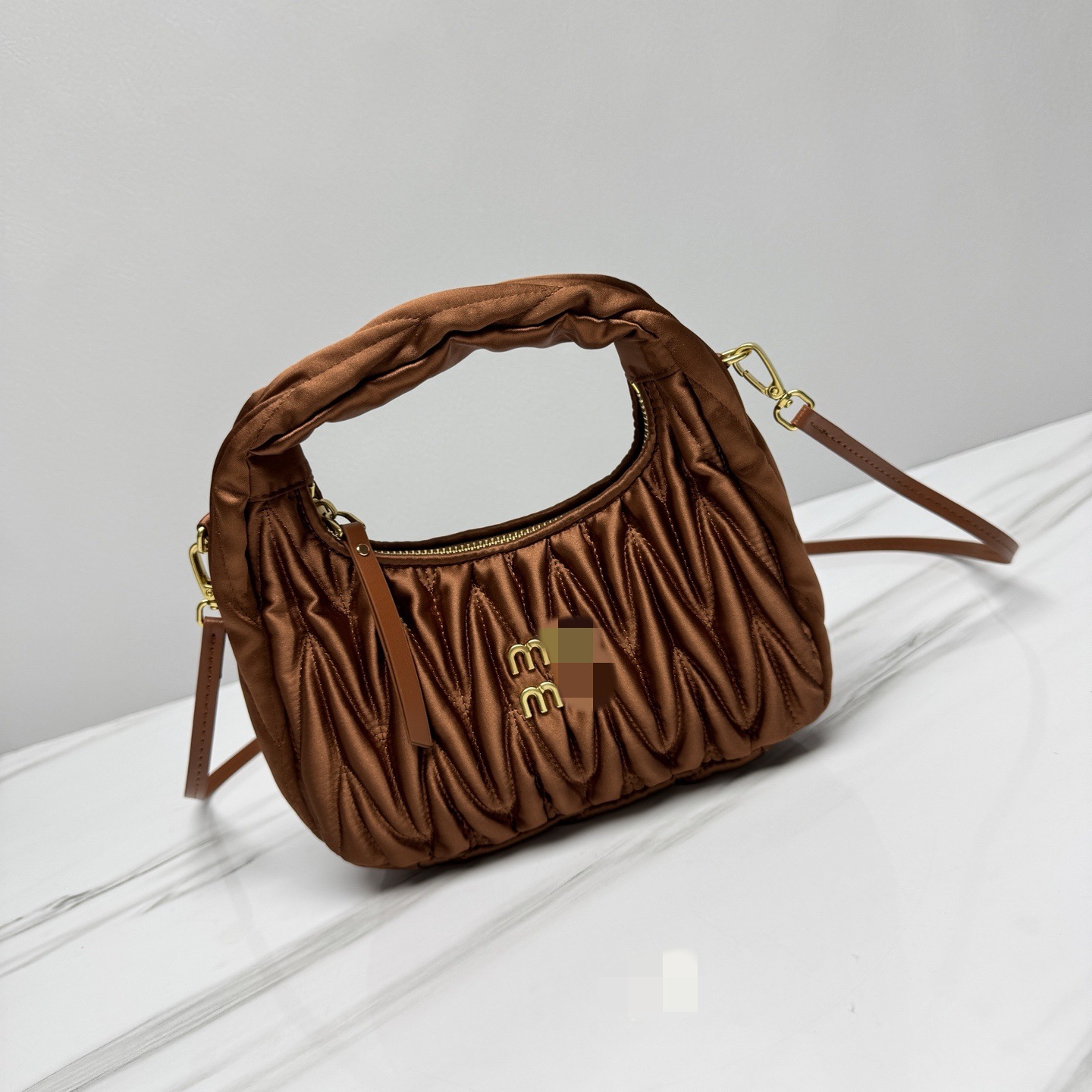 Waterproof Half-Moon Women's Hobo Shoulder Handbag