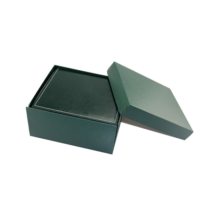 In Stock Luxury Custom Made Red Black Pu leather Single Watch Packaging Box For Women