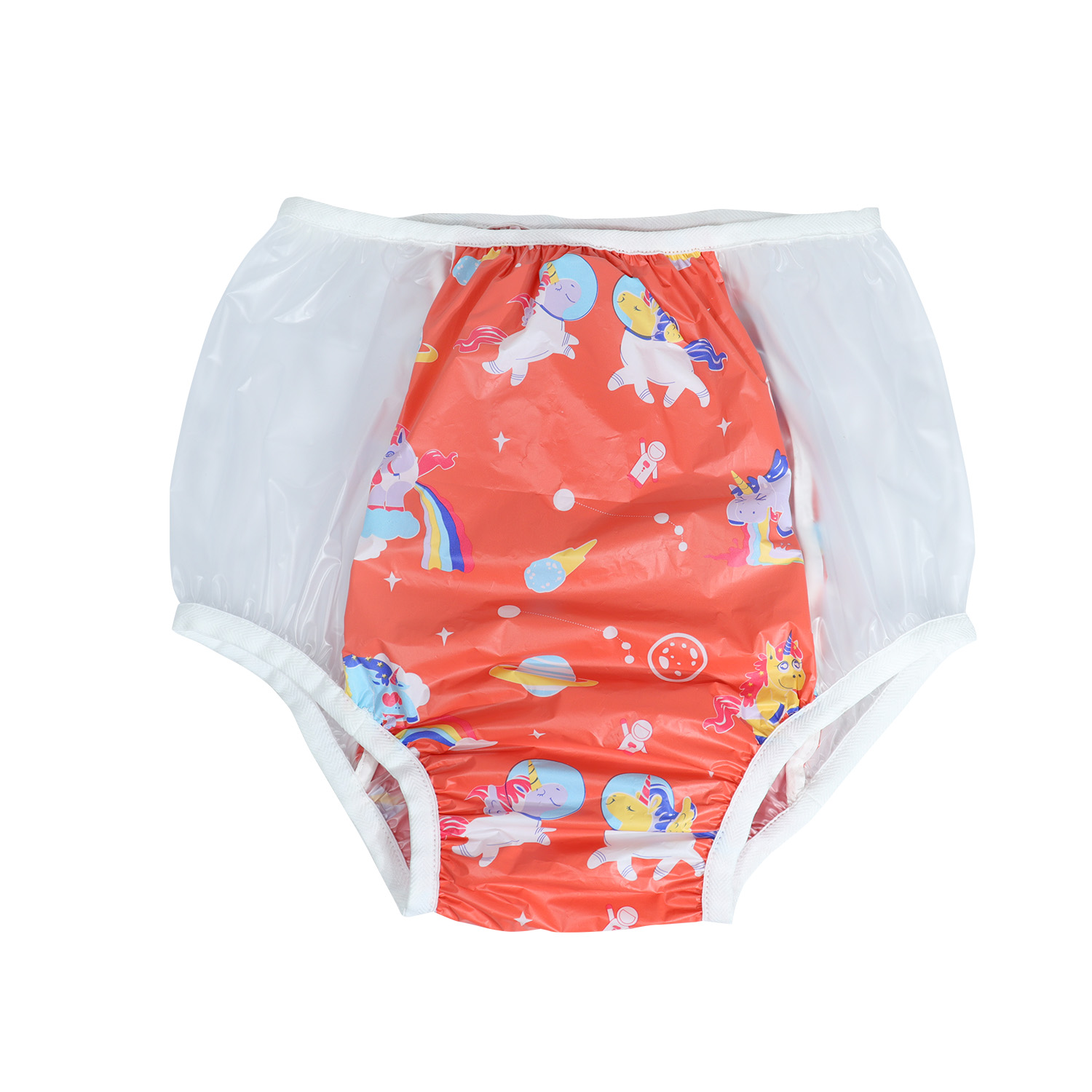 2021 ПВХ Взрослые пластиковые брюки ABDL с принтом красивые сексуальные ABDL пластиковые трусики