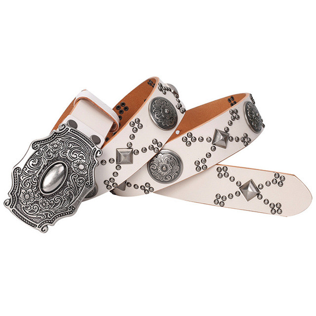 JIEJING Mens Decoration Belt,Pin Buckles Business Belt Leisure Wild Youth Belt
