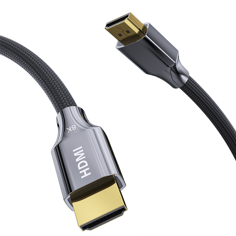Высокоскоростной 3D 8K @ 60 Гц 4K @ 120 Гц 48 Гбит/с 4320P HDMI-HDMI Удлинительный кабель 1,5 м золотой HDMI-кабель