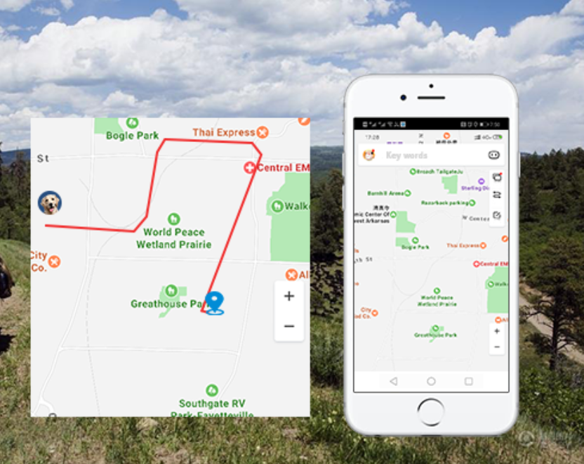 H8de2bc51962d4262a572fefbc147f9e8f - GPS Tracker til hund vandtæt