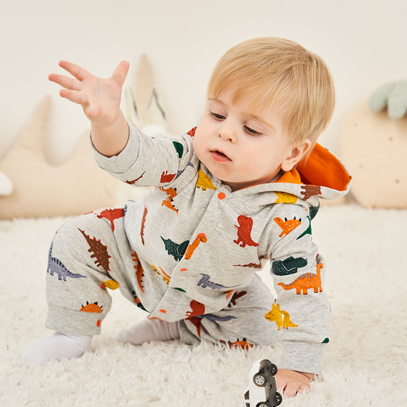 2019 оптовая продажа, зимняя одежда, вязаные детские комбинезоны с длинным рукавом и принтом на заказ