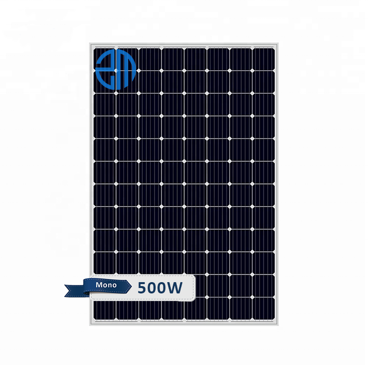 48V 96 Células 500watt Mono Fotovoltaica Comercial 500w Preço Do Painel Solar