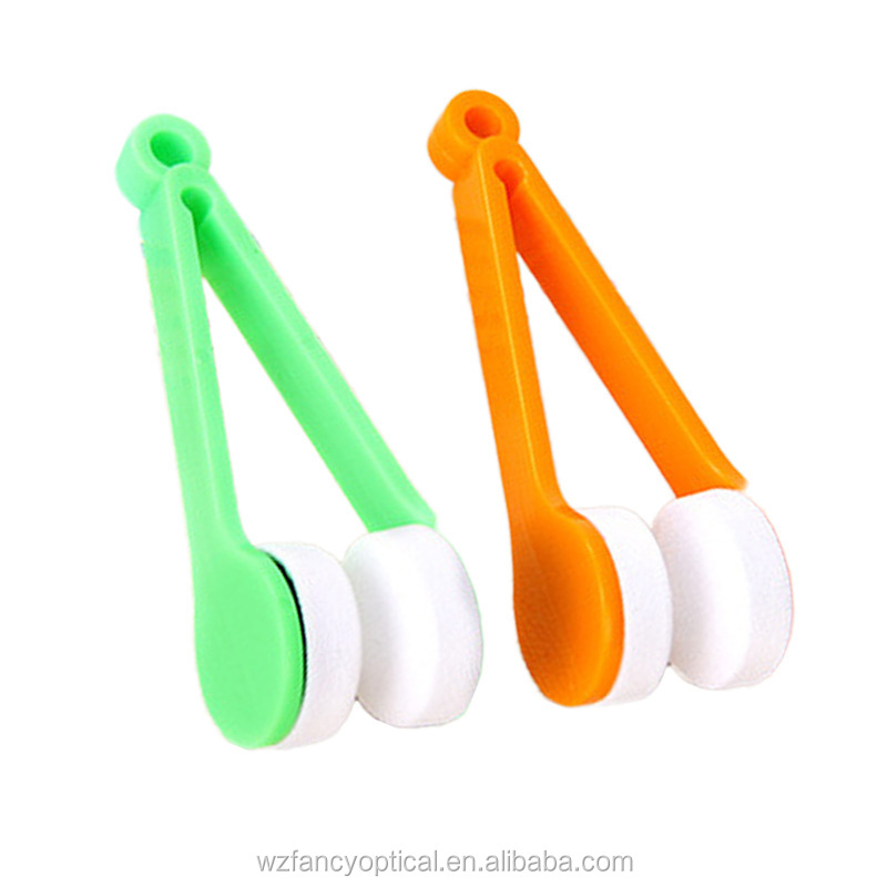 Mini sunglasses lens glasses microfiber glasses cleaning brush cleaning tool accessories