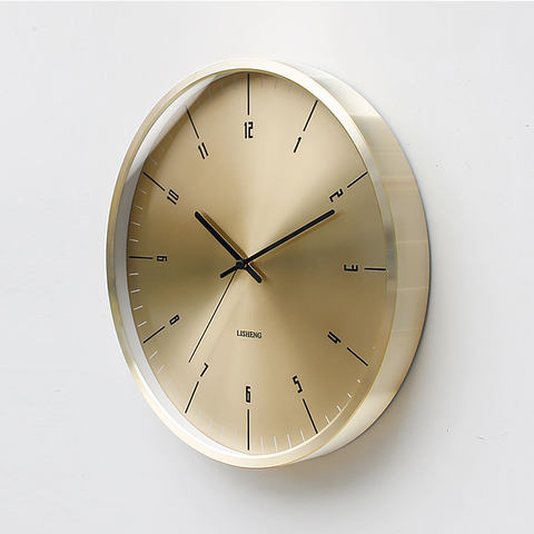 wall clock metal b8411g