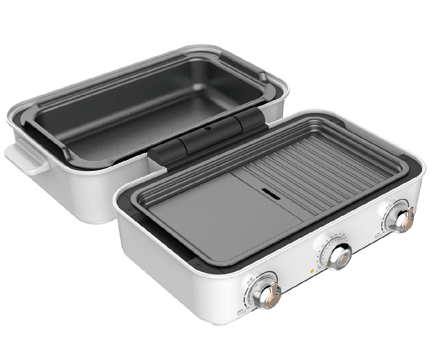 Новая фабричная многофункциональная печь + барбекю + горячий горшок