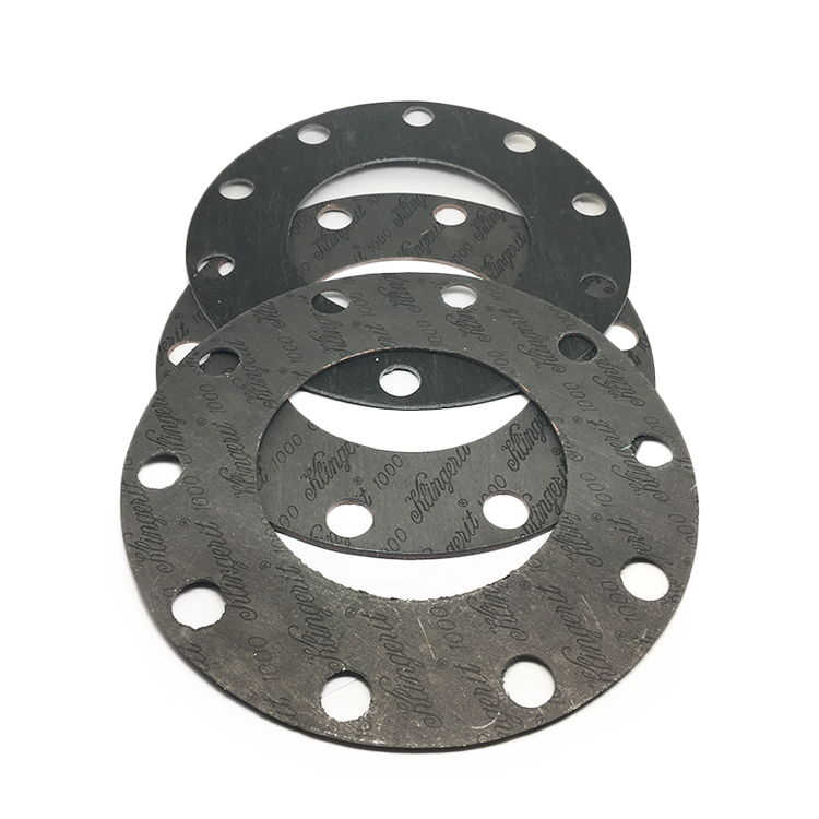 1.5mm High Temperature Flange Gasket 30mm Width / Oil Resistant Nitrile Rubber Gasket