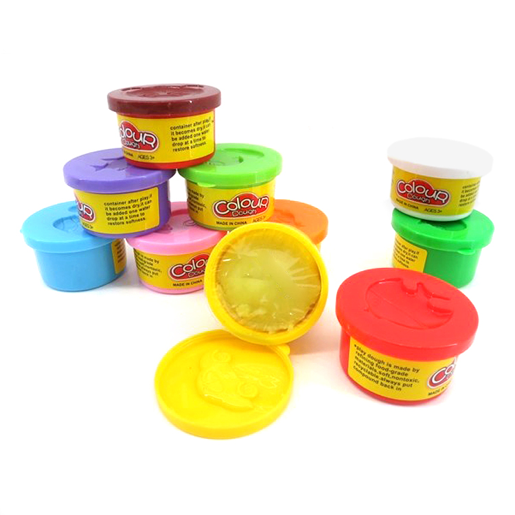 Художественная студия doh games, ассортимент теста в 10 основных цветах, партия пакет теста