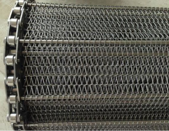 Tiande Stainless Steel Chain Flat Flex Belt Metal Belt Conveyor Mesh