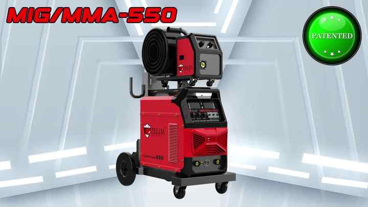 ZELDA Industrial Heavy-Duty 550 Amp MIG MMA Welding Machine