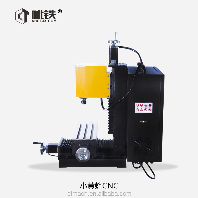 small mini CNC Desktop lathe drilling and milling mills machine XK7113C for hobby and training with factory directly sales price