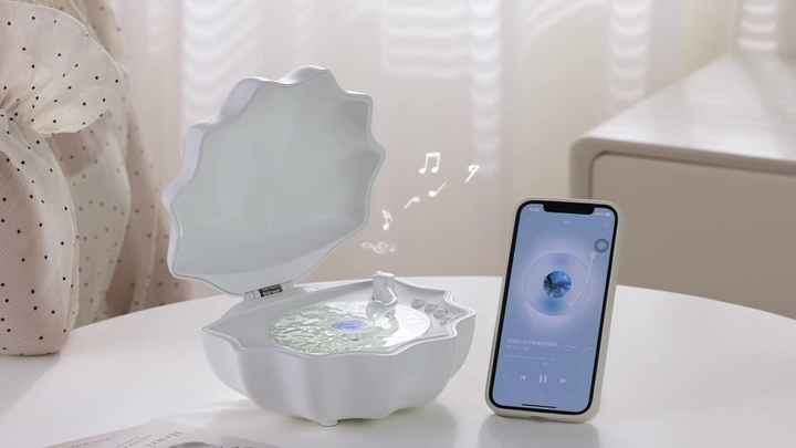 Polar Species Shell Lamp Speaker: Multi-Function RGB Light