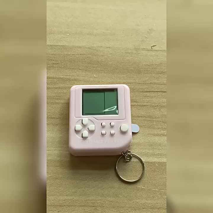 Mini Classic Video Game Machine Keychain Alloy Games Keyrings Souvenir ...
