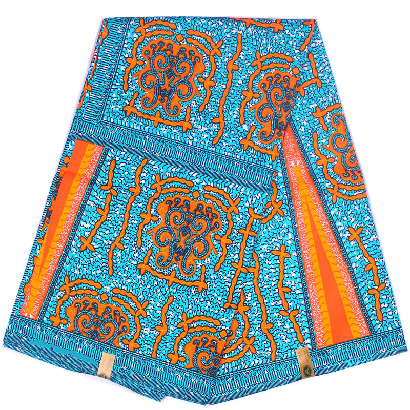 Khanga дизайнерские африканские настоящие восковые принты хлопчатобумажная ткань Новые африканские женские платья материал