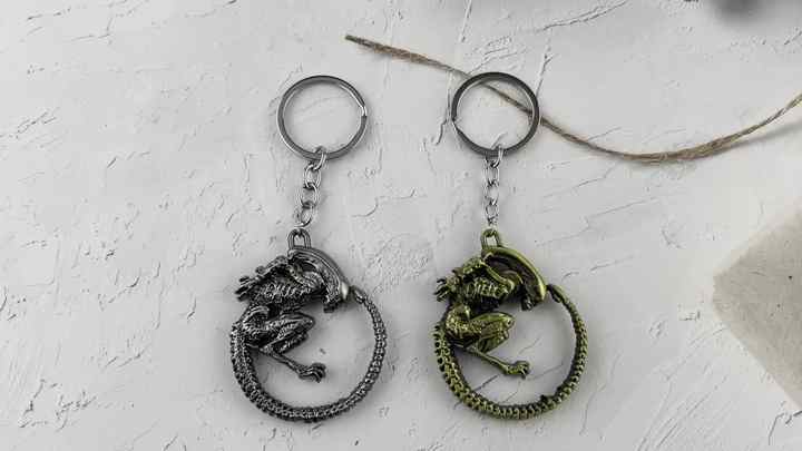 PORTACHIAVI ALIEN PREDATOR FILM CINEMA ACCESSORI