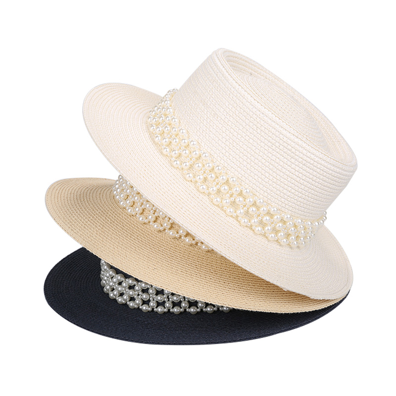 Plain straw hats to decorate Clearance