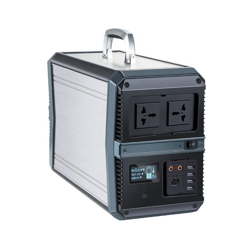 273000mAh портативный источник питания 1000w Пик 2000w 220v / 110v AC выход литиевая электростанция