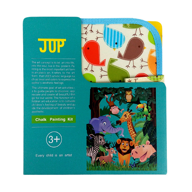 Perfect Creativity Kit & Travel Activity Kit Unique Reusable Colorful Magnetic Design Baby DIY Drawing Chalk Painting Kit