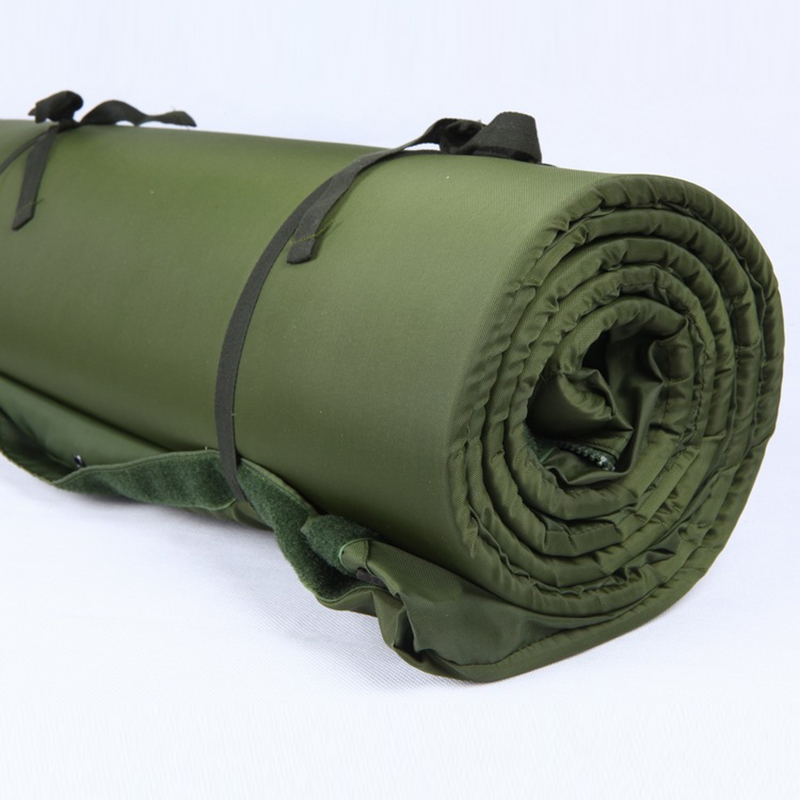 军绿色重量轻野营垫军事睡垫户外军队卷毡坏徒步旅行泡沫床垫 - buy