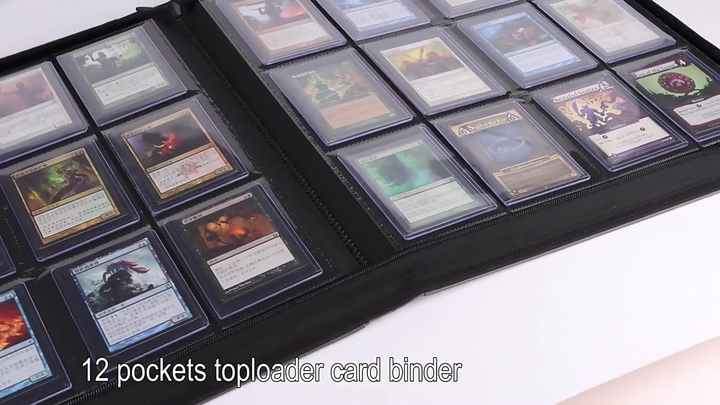 4x4 card binder Vault X - 4-Pocket Exo-Tec - Zip Binder