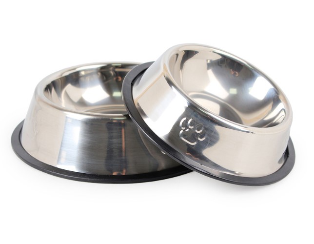 Stainless steel dog food bowl custom dog food bowl dog feeding bowl