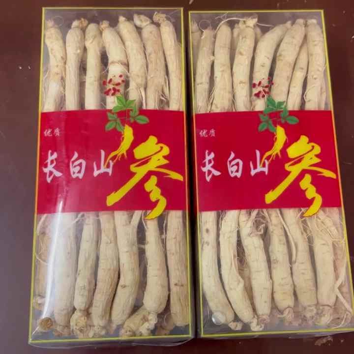 長白山産　乾燥山参 贈答用箱入り 中国産高品質乾燥ハーブ単品香辛料大粒生長白山白参根| Alibaba.com