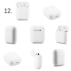 Soft Silicone Cases For Apple Airpod 1/2 Protective Case  Wireless Earphone Cover For Apple air pod Charging Box Bags