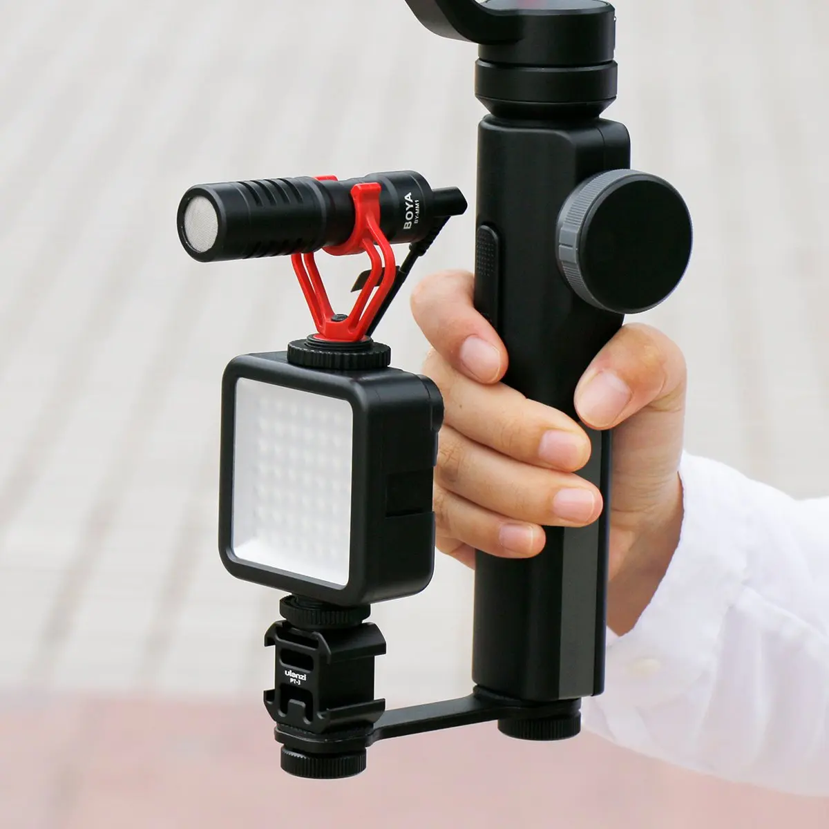 BOYA by-MM1 Universal Shotgun Mic Video Livestream Recording Stodio Camera Microphone for Phone Camera Tablet YouTube