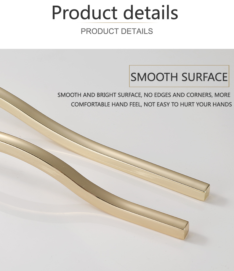 American style Zamak 128Mm Decorative Gold Furniture Hardware Pull Handle For Cabinet//