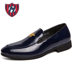 RTS Spider Embroidered Leather Shoes Men Casual Dress Shoes Black In Stock Sale RTS Spider Embroidered Leather Shoes Men Casual Dress Shoes Black In Stock Sale
