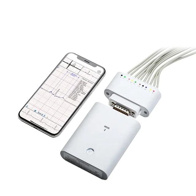 Одновременное 12 канал bluetooth iPad ЭКГ Тест Машина