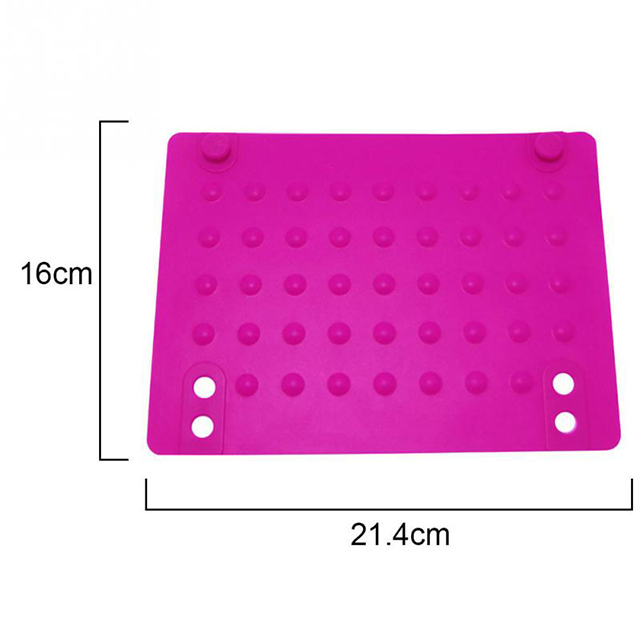 Silicone Heat Resistant Mat Anti-heat Mat For Hair Straightener Curling Iron Hair Styling Adapter Straightener Tool