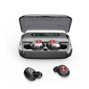 2019 New Digital Display Waterproof TWS Bluetooth Earphone Wireless Stereo Headset With Microphone
