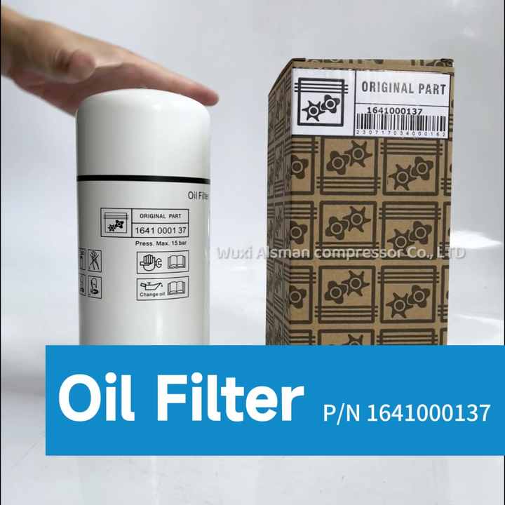 醤油 High Quality Industrial Compressor Spare Parts - Oil Filter