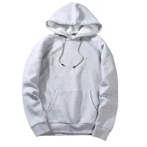 Wholesale custom logo 100% polyester men cheap black pullover hoodies 