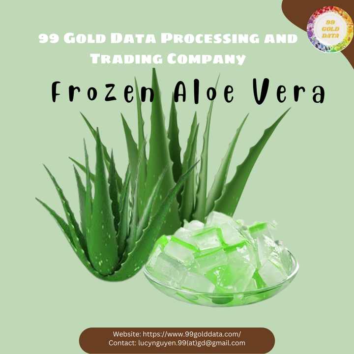 Natural frozen aloe vera processed and packed under hygiene standards for  beverage and personal care use| Alibaba.com