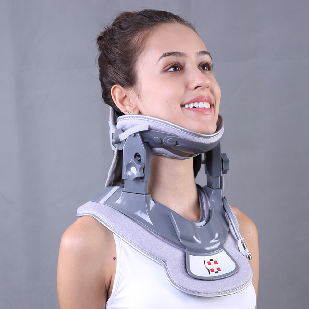 万能泡沫可调充气理疗矫形支持颈托牵引装置软颈托束缚 - buy collar