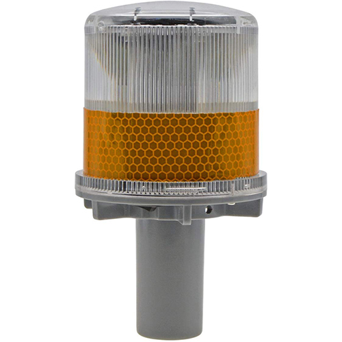 Мигающий Пластиковый Солнечный перезаряжаемый дорожный предупреждающий СВЕТОДИОДНЫЙ дорожный конус