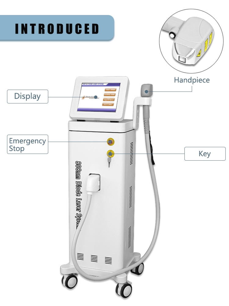 Niansheng Professional 755nm 808nm 1064nm  Laser Hair Removal Skin Rejuvenation Beauty Machine