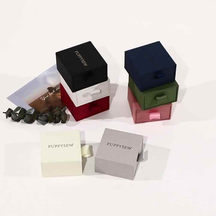 PUPPYSEW Sliding Jewelry Box Personalized Drawer - Main Image